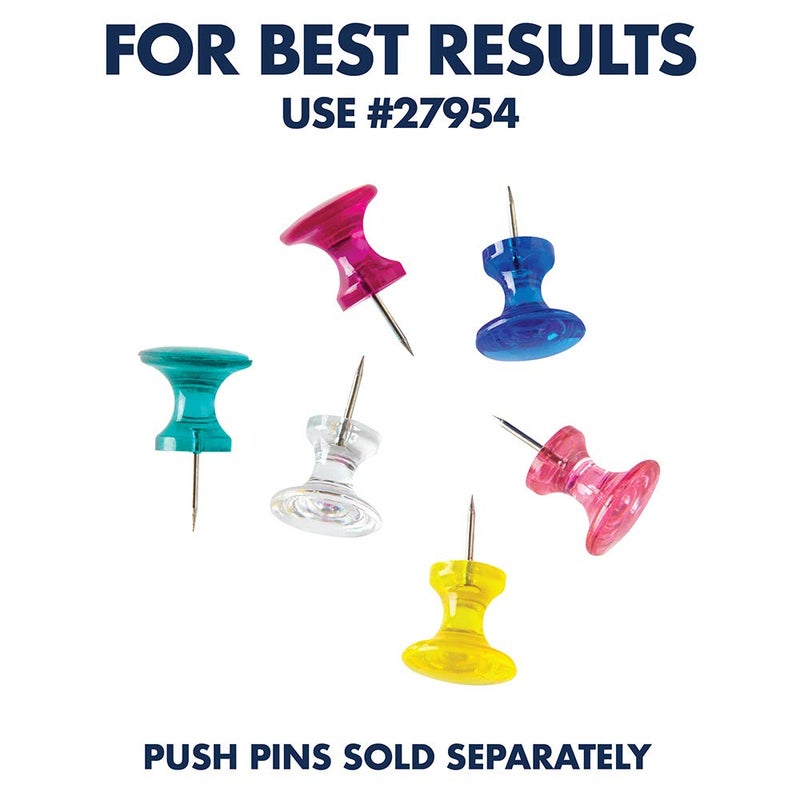 كورتيت بلاطات فلين رباعية، لوحة فلين، 12 بوصة × 12 بوصة، لوحات إعلانات، طبيعي، 8 قطع (108) - Image 5